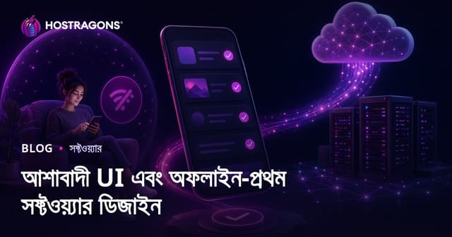 আশাবাদী UI এবং অফলাইন-প্রথম সফ্টওয়্যার ডিজাইন