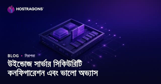 উইন্ডোজ সার্ভার সিকিউরিটি কনফিগারেশন এবং ভালো অভ্যাস