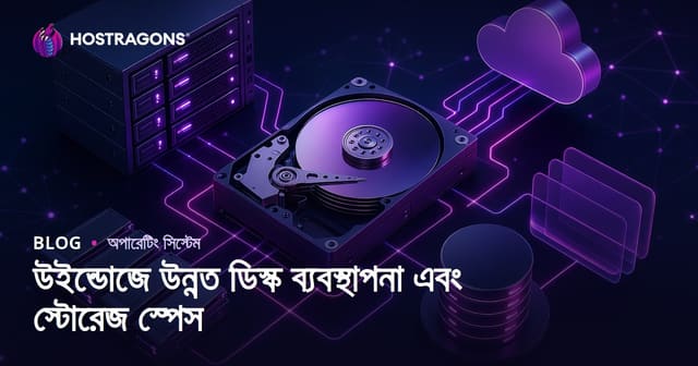 উইন্ডোজে উন্নত ডিস্ক ব্যবস্থাপনা এবং স্টোরেজ স্পেস