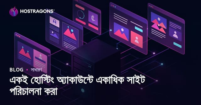 একই হোস্টিং অ্যাকাউন্টে একাধিক সাইট সহজে ও নিরাপদে পরিচালনার বাংলা গাইড