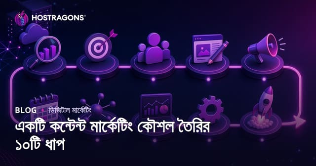 একটি কন্টেন্ট মার্কেটিং কৌশল তৈরির ১০টি ধাপ