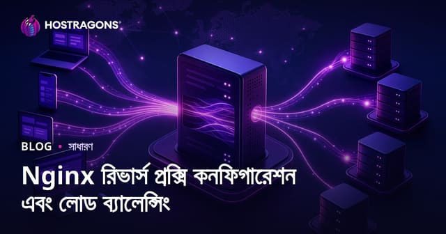 Nginx রিভার্স প্রক্সি কনফিগারেশন এবং লোড ব্যালেন্সিং