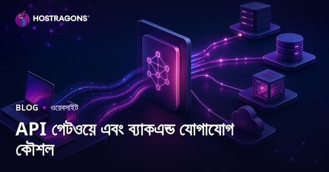 API গেটওয়ে এবং ব্যাকএন্ড যোগাযোগ কৌশল