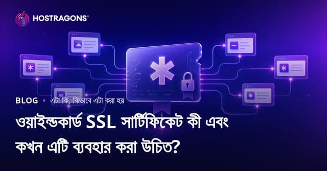 ওয়াইল্ডকার্ড SSL সার্টিফিকেট কী এবং কখন এটি ব্যবহার করা উচিত?