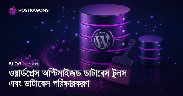 ওয়ার্ডপ্রেস অপ্টিমাইজড ডাটাবেস টুলস এবং ডাটাবেস পরিষ্কারকরণ