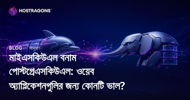 MySQL বনাম PostgreSQL: ওয়েব অ্যাপ্লিকেশন ওয়েবসাইটের জন্য কোন ডাটাবেস সবচেয়ে ভালো?