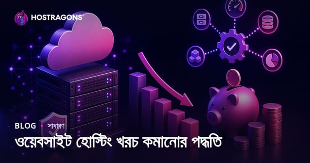 ওয়েবসাইট হোস্টিং খরচ কমানোর কৌশল: সাশ্রয়ী ও টেকসই সমাধান