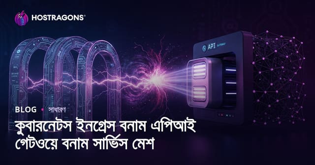 কুবারনেটস ইনগ্রেস বনাম এপিআই গেটওয়ে বনাম সার্ভিস মেশ