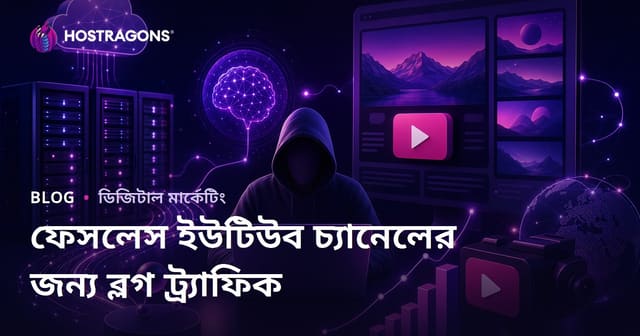 কৃত্রিম বুদ্ধিমত্তা সমর্থিত মুখহীন ইউটিউব চ্যানেলের জন্য ব্লগ ট্রাফিক ব্যবহারের কৌশল