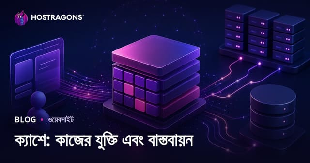ক্যাশে: কাজের যুক্তি এবং বাস্তবায়ন