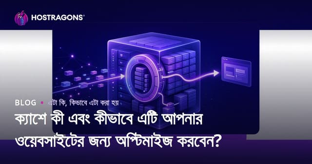 ক্যাশ কী? ওয়েবসাইটে ক্যাশিং কীভাবে অপ্টিমাইজ করবেন: বাংলা SEO গাইড