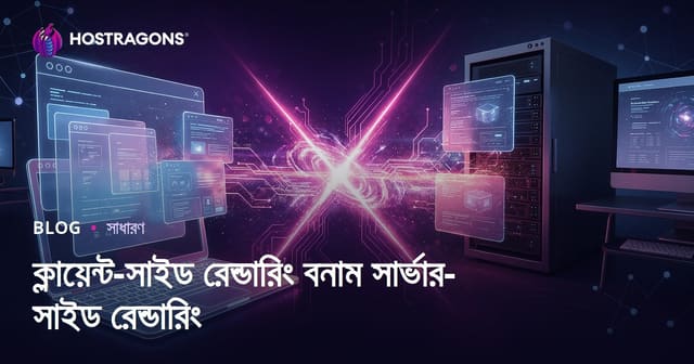 ক্লায়েন্ট-সাইড রেন্ডারিং বনাম সার্ভার-সাইড রেন্ডারিং