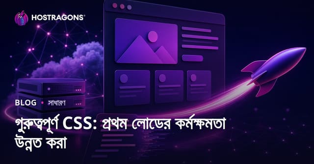 Critical CSS: ওয়েবসাইটে দ্রুত লোডিং এবং ফার্স্ট ইমপ্রেশন বাড়ানোর বাঙালি গাইড
