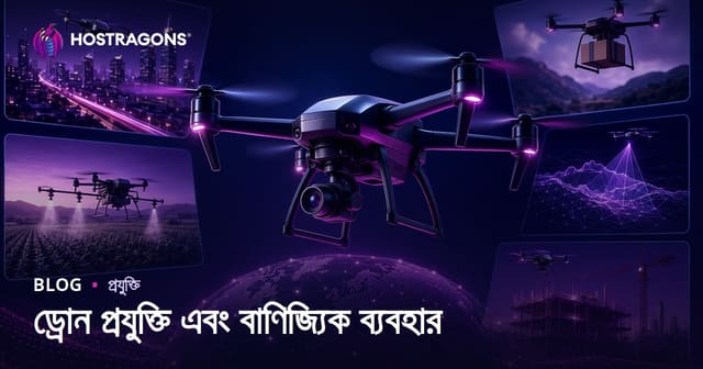 ড্রোন প্রযুক্তি এবং বাণিজ্যিক ব্যবহার