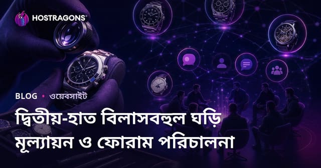 দ্বিতীয় হাত বিলাসী ঘড়ির এক্সপার্টাইজ এবং ঘড়ি প্রেমীদের জন্য নিস ফোরাম ব্যবস্থাপনা