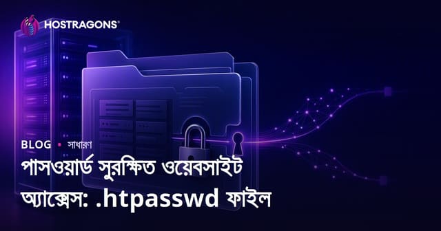 পাসওয়ার্ড সুরক্ষিত ওয়েবসাইট অ্যাক্সেস: .htpasswd ফাইল