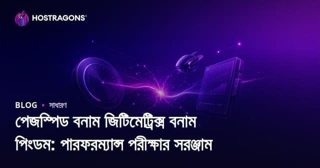 পেজস্পীড বনাম GTmetrix বনাম পিংডম: পারফরম্যান্স টেস্টিং টুলের তুলনা