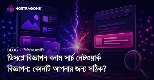 ডিসপ্লে বিজ্ঞাপন বনাম সার্চ নেটওয়ার্ক বিজ্ঞাপন: কোনটি আপনার জন্য সঠিক?