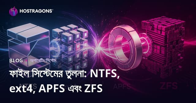 ফাইল সিস্টেমের তুলনা: NTFS, ext4, APFS এবং ZFS