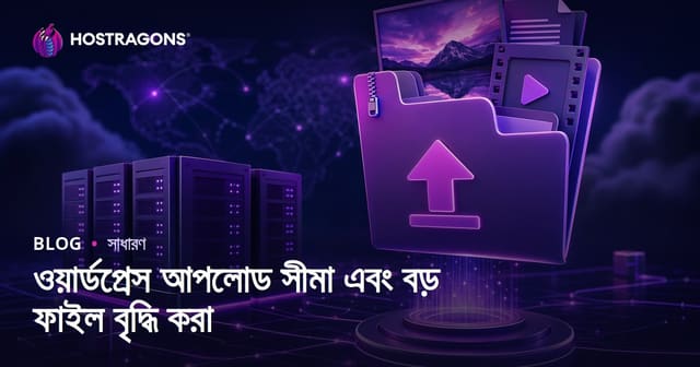 ওয়ার্ডপ্রেস আপলোড সীমা এবং বড় ফাইল বৃদ্ধি করা