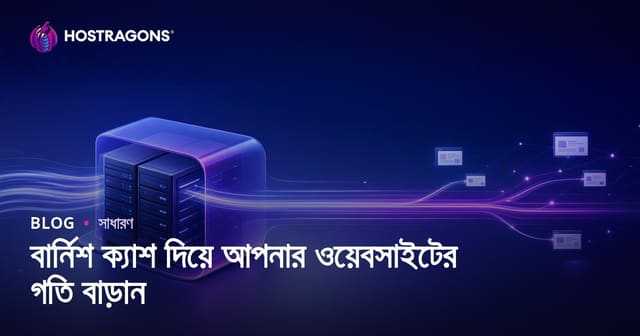 বার্নিশ ক্যাশ দিয়ে আপনার ওয়েবসাইটের গতি বাড়ান