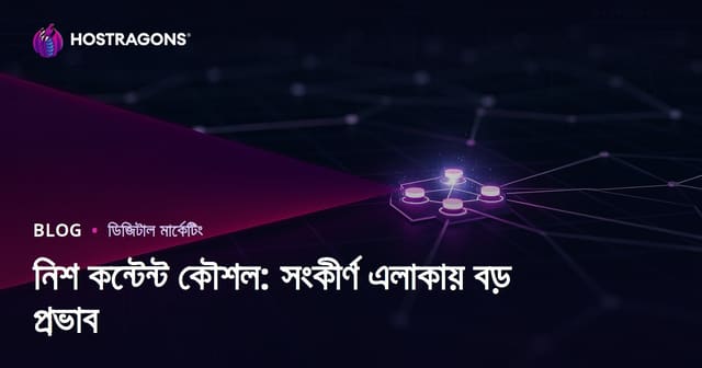 নিস ক্যাটেগরিতে কনটেন্ট কৌশল: ছোট পরিসরে বড় প্রভাব