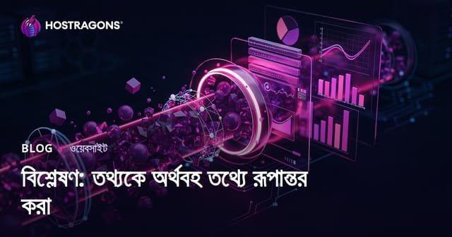বিশ্লেষণ: তথ্যকে অর্থবহ তথ্যে রূপান্তর করা