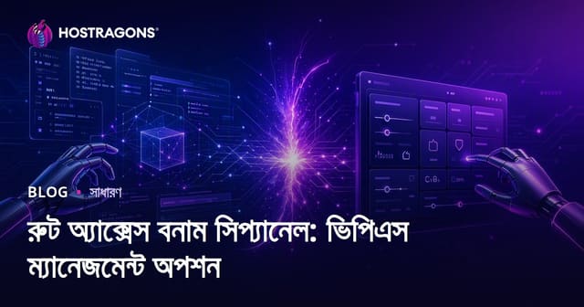 রুট অ্যাক্সেস বনাম সিপ্যানেল: ভিপিএস ম্যানেজমেন্ট অপশন