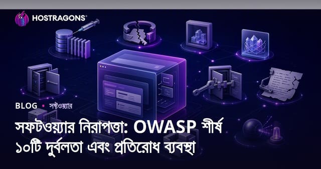 <বাংলা ভাষায় সার্ভার সুরক্ষা: OWASP টপ ১০ দুর্বলতা এবং প্রতিরোধ কৌশল>