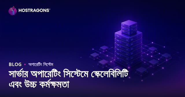 সার্ভার অপারেটিং সিস্টেমে স্কেলেবিলিটি এবং উচ্চ কর্মক্ষমতা