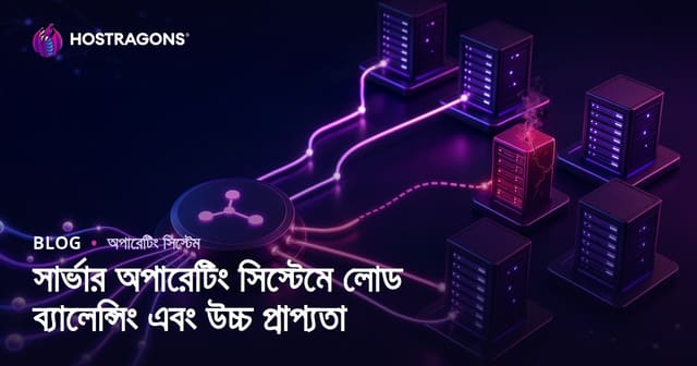 সার্ভার অপারেটিং সিস্টেমে লোড ব্যালেন্সিং এবং উচ্চ প্রাপ্যতা
