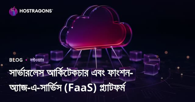 সার্ভারলেস আর্কিটেকচার এবং ফাংশন-অ্যাজ-এ-সার্ভিস (FaaS) প্ল্যাটফর্ম