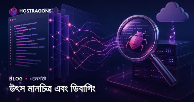 উৎস মানচিত্র এবং ডিবাগিং