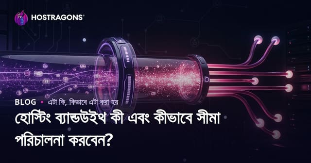 হোস্টিং ব্যান্ডউইথ কী এবং কীভাবে সীমা পরিচালনা করবেন?