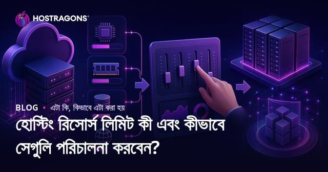 হোস্টিং রিসোর্স লিমিট কী এবং কীভাবে সেগুলি পরিচালনা করবেন?