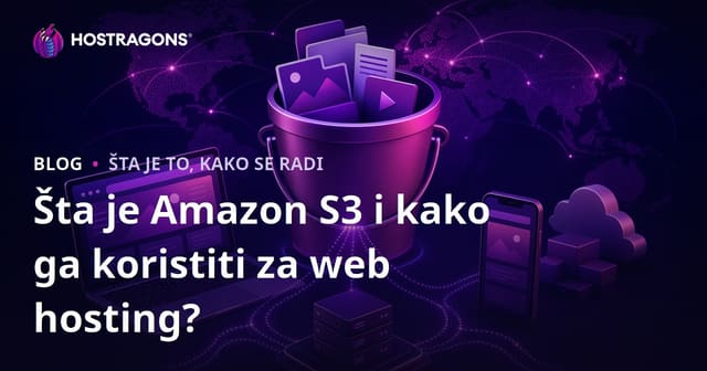 Šta je Amazon S3 i kako ga koristiti za web hosting?