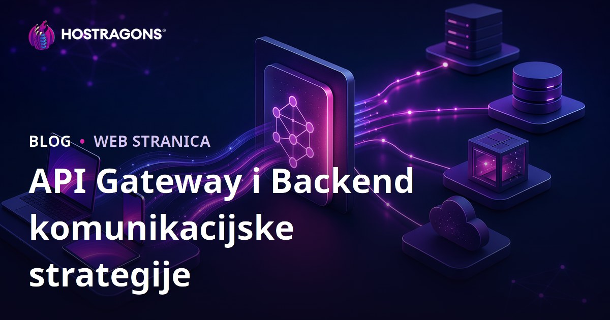 API Gateway i Backend komunikacijske strategije