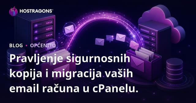 Kako sigurnosno kopirati i migrirati vaše e-mail naloge u cPanel-u
