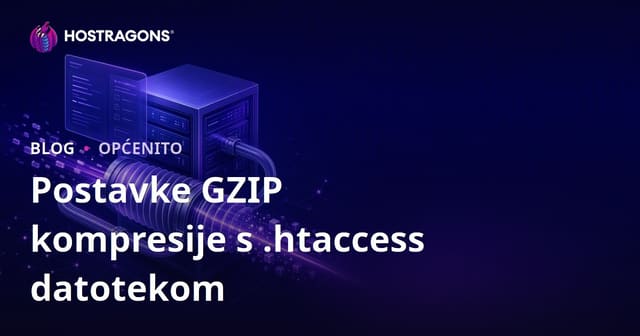 Konfiguracija GZIP Kompresije putem .htaccess Datoteke