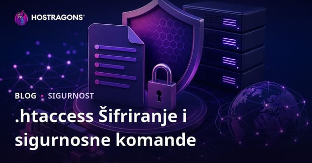 Komande za šifriranje datoteke .htaccess i povećanje sigurnosti web-stranice