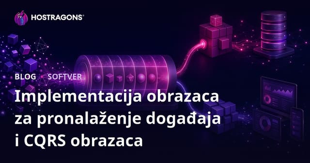 Implementacija obrazaca za pronalaženje događaja i CQRS obrazaca