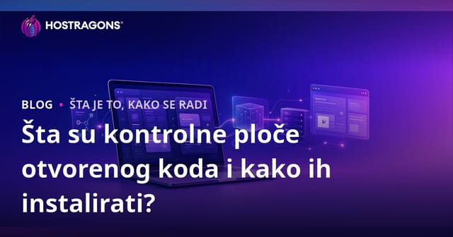 Šta su kontrolne ploče otvorenog koda i kako ih instalirati?