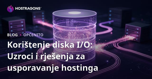 Disk I/O Korištenje: Razlozi i Rješenja za Usporavanje Hostinga