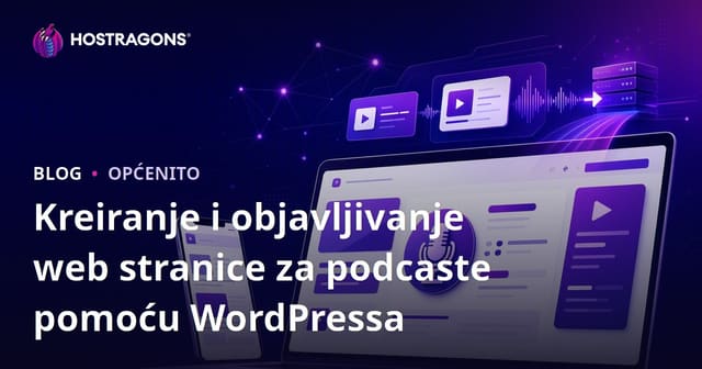 Kreiranje i objavljivanje web stranice za podcaste pomoću WordPressa