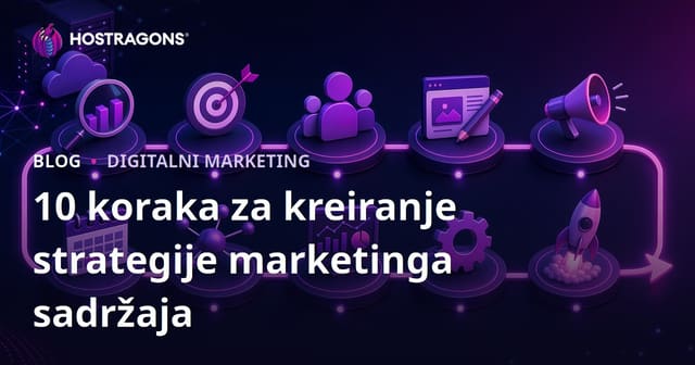 10 koraka za kreiranje strategije marketinga sadržaja