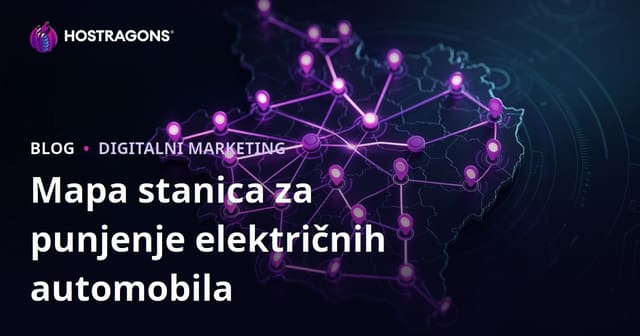 Mapa punjača za električne automobile i regionalne metode privlačenja prometa