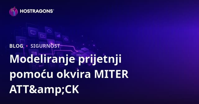 Modeliranje prijetnji uz MITRE ATT&CK okvir: Vodič za cyber sigurnost