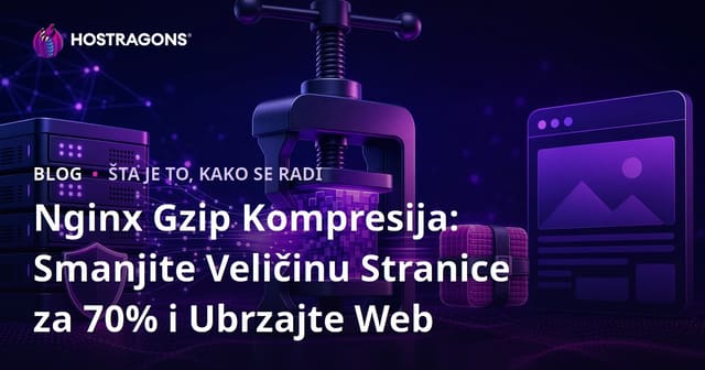 Nginx Gzip Kompresija: Smanjite Veličinu Stranice za 70% i Ubrzajte Web