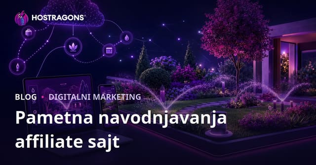 Samo Pametni Sistemi za Navodnjavanje i Automatizaciju Vrta – Affiliate Web Stranica za Bosansko Tržište