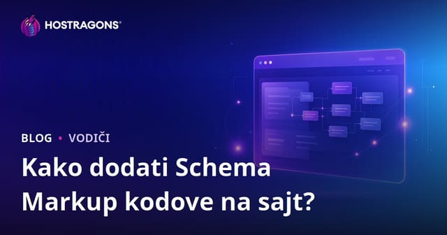 Kako dodati kodove za označavanje sheme na web stranicu?